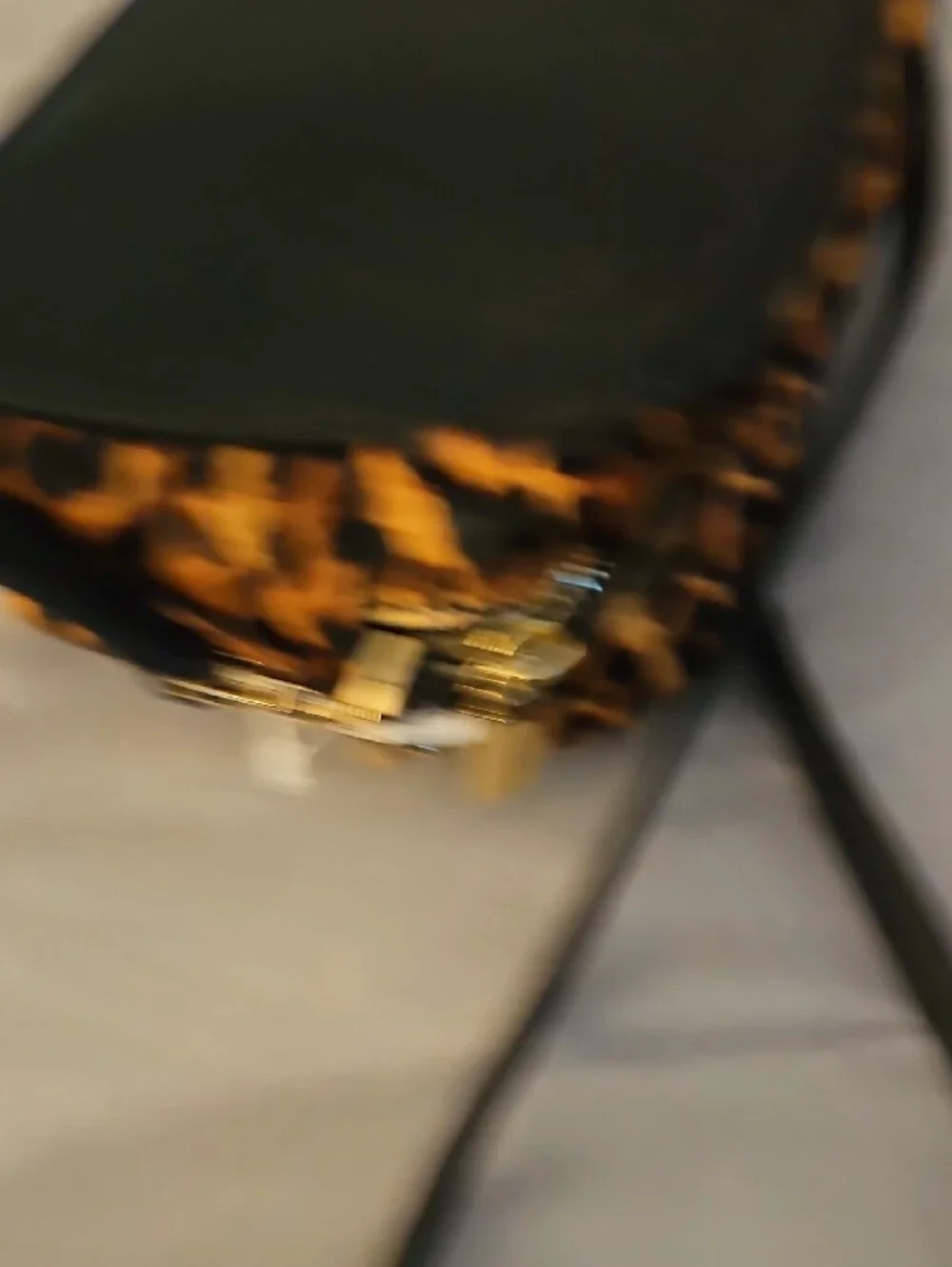 Michael Kors Leopard-Print Crossbody Bag in Brown and Black